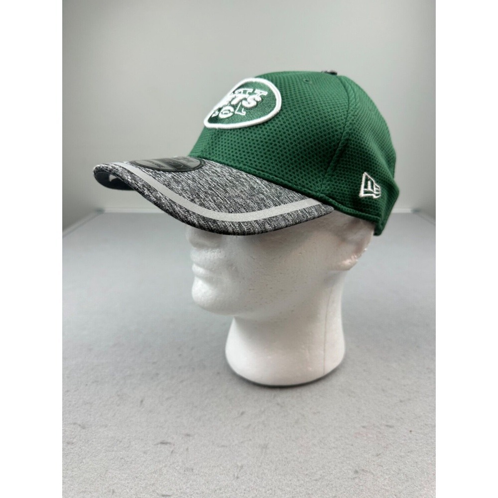 New York Jets NFL New Era 39THIRTY Flexfit Hat Size M/L Green 2016 On-Field